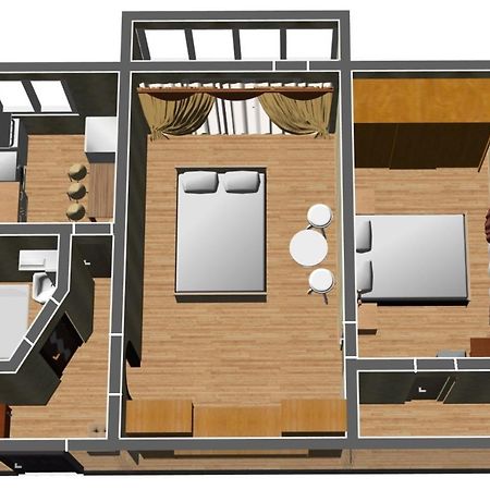 Roses Apartment In The City Center 切尔尼戈夫 外观 照片